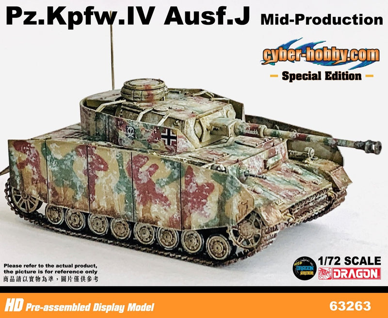 63263 - 1/72 Pz.Kpfw.IV Ausf.J Mid-Production Pz.Abt.115, 15.Pz 