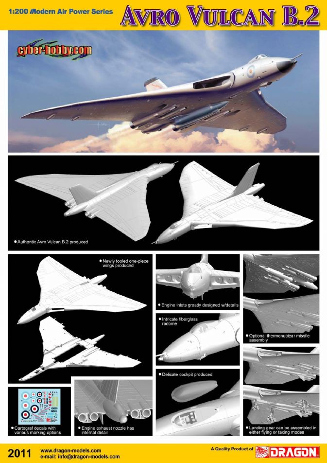 1/200 Avro Vulcan B.2