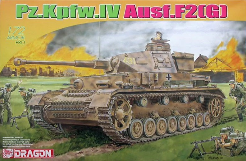 1/35 German Tank Panzerkampfwagen IV Ausf.F - Get A Hobby