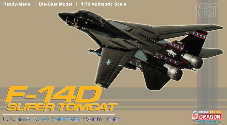 1/72 F-14D Super Tomcat Vandy One