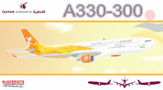 1/400 A330-300 Qatar Airways 