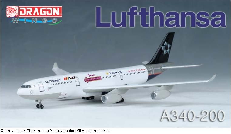 1/400 A340-200 Lufthansa 