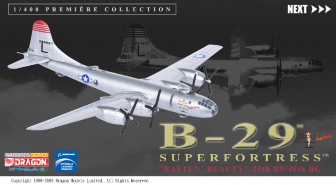 1/400 B-29 Superfortress 