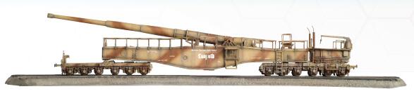 1/144 GERMAN RAILWAY GUN 28cm K5(E) 'LEOPOLD' – Cyber Hobby