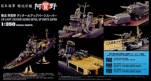 1/350 Super Detail Set for IJN Light Cruiser Agano