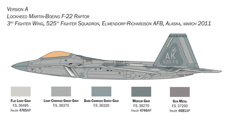 1/48 F-22A Raptor