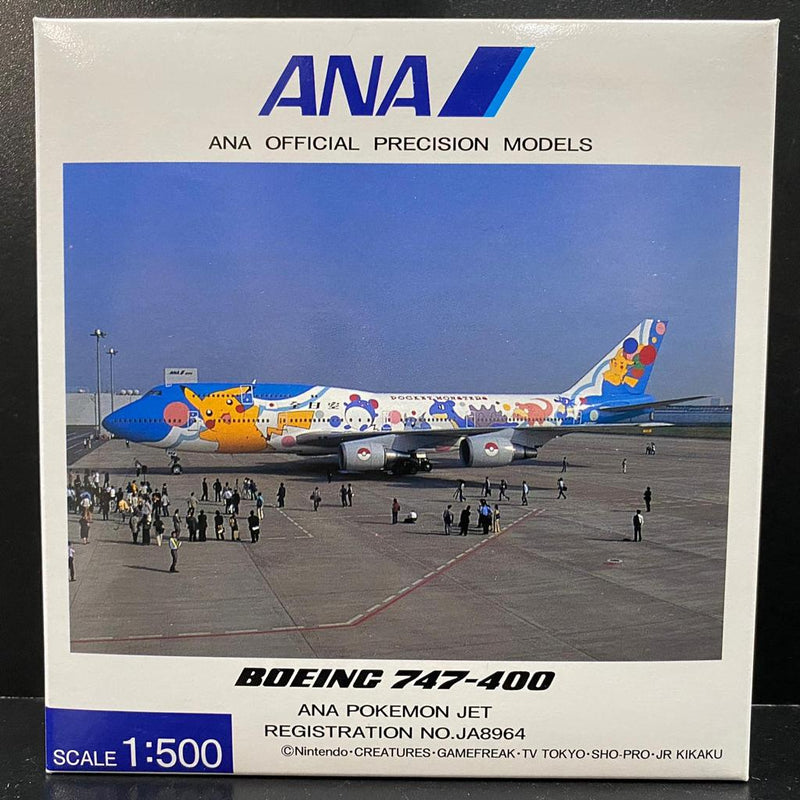 春新作の ANA 航空機 B747-400 JA8957 Pikachu Pokemon 航空機 - www