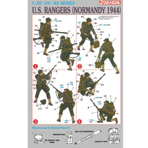 1/35 U.S. RANGERS (NORMANDY 1944)