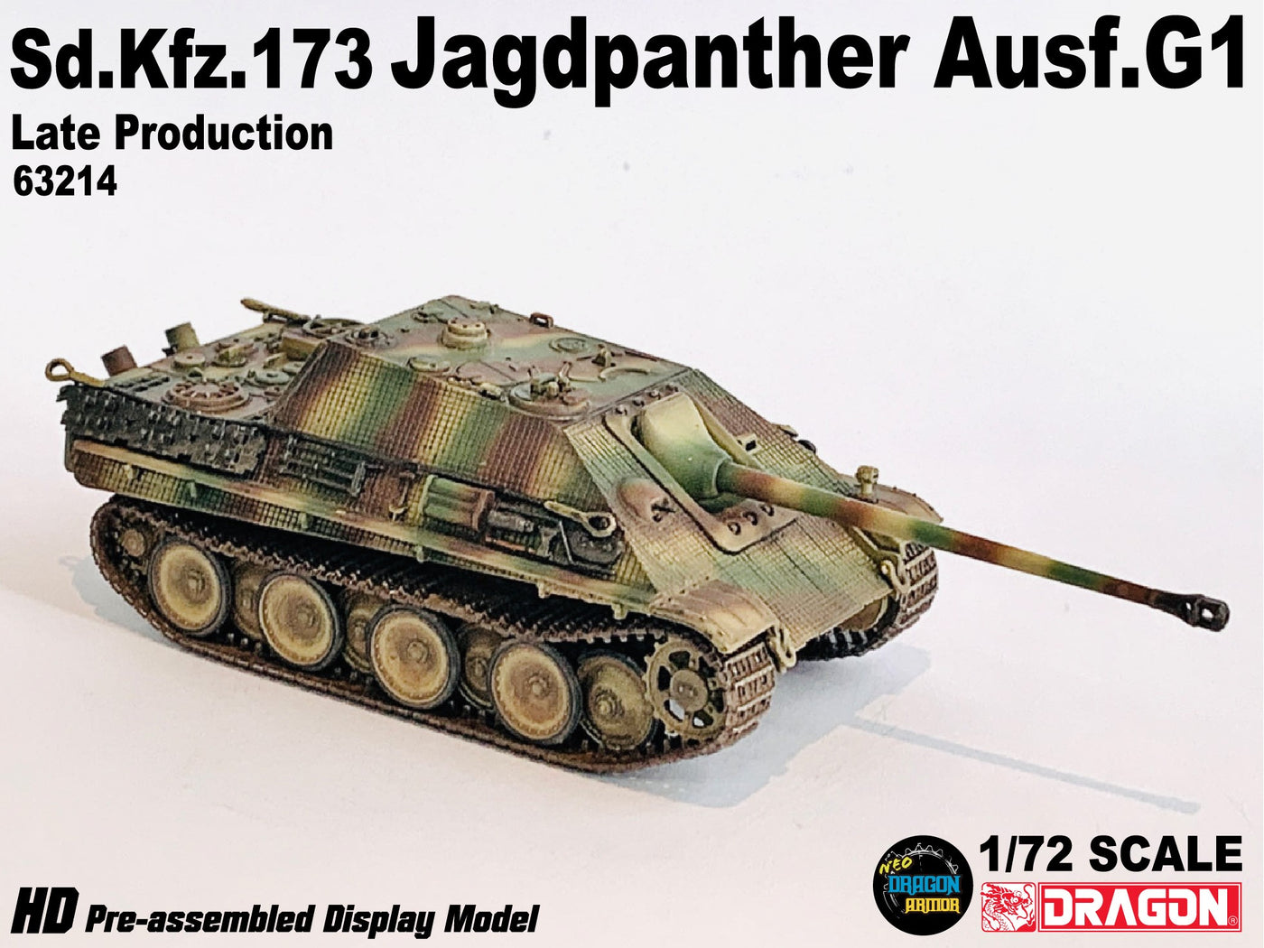 63214 - 1/72 Sd.Kfz.173 Jagdpanther Late Production s.Pz.Jg.Abt.560 Ar ...