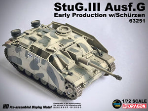 63251 - 1/72 StuG.III Ausf.G Early Production w/Schurzen StuG.Brig.242, Italy 1943