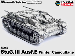 63255 - 1/72 StuG.III Ausf.E (Winter Camouflage) Russia 1942