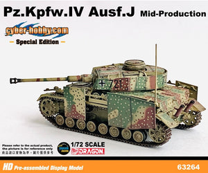 63264 - 1/72 Pz.Kpfw.IV Ausf.J Mid-Production Western Front 1944  (Cyber Hobby Special Item)