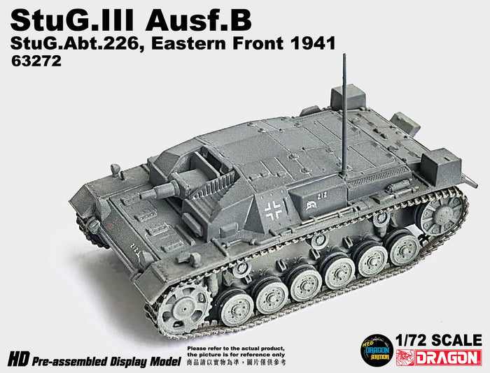 63272 - 1/72 StuG.III Ausf.B  StuG.Abt.226, Eastern Front 1941