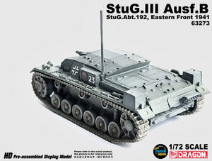 63273 - 1/72 StuG.III Ausf.B  StuG.Abt.192 , Eastern Front 1941