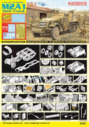 1/35 M2A1 Half-Track (2 in 1)