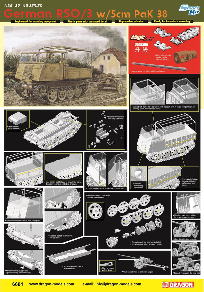 1/35 German RSO/3 w/5cm PaK 38 - 2024 Edition