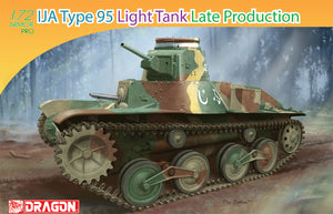 1/72 IJA TYPE 95 "HA-GO" LIGHT TANK LATE PRODUCTION