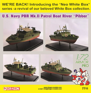 1/72 U.S. Navy PBR Mk.II Patrol Boat River "Pibber"