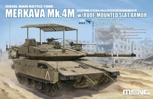 1/35 Merkava Mk.4M w/roof-mounted slat armor