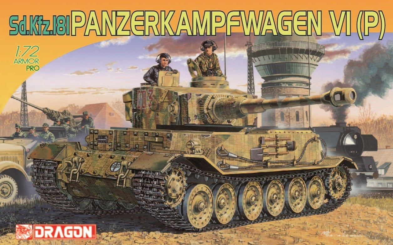 1/72 Sd.Kfz.181 Panzerkampfwagen VI(P) – Cyber Hobby