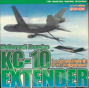 1/400 KC-10 Extender w/ F-117A Nighthawk