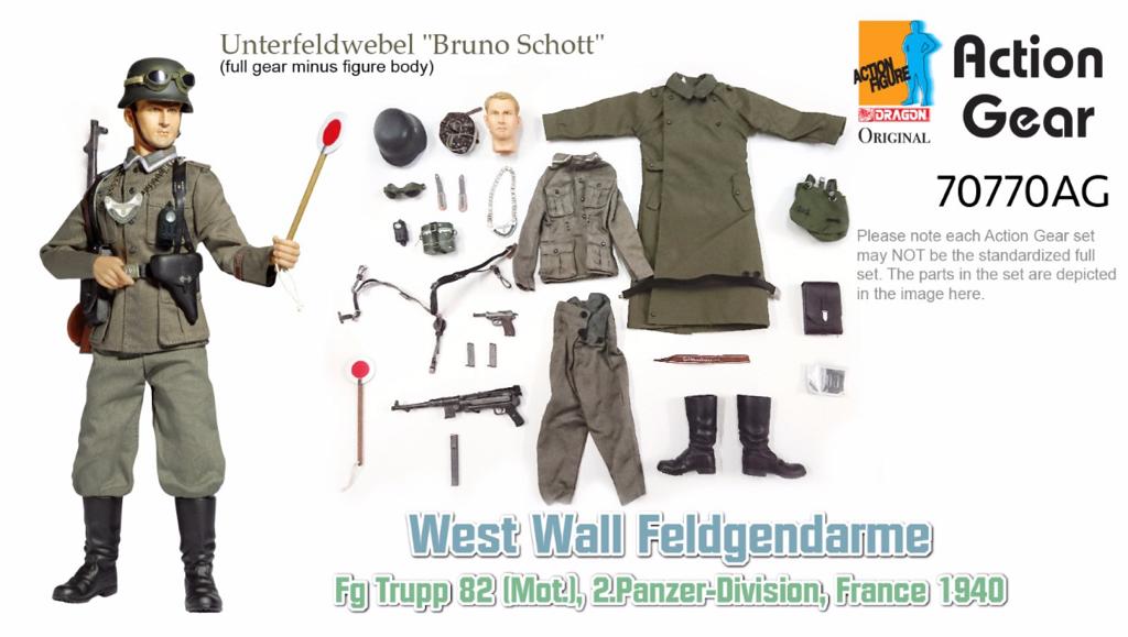 1/6 Dragon Original Action Gear for Unterfeldwebel 