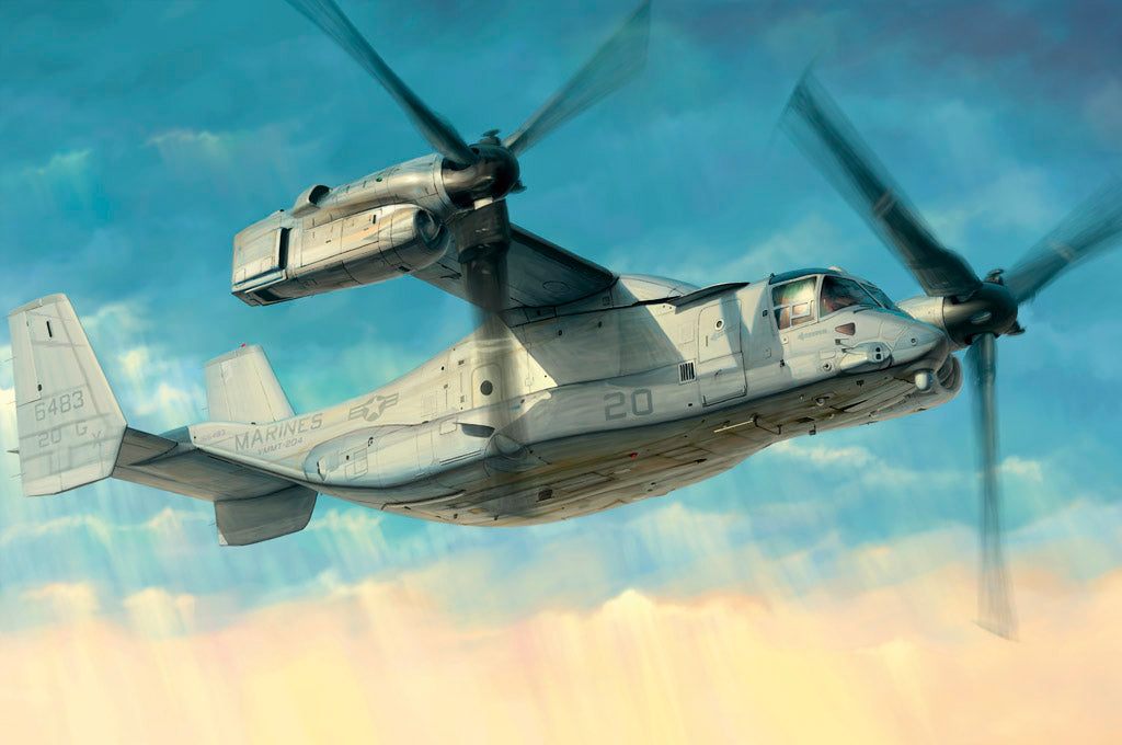 1/48 MV-22 Osprey – Cyber Hobby