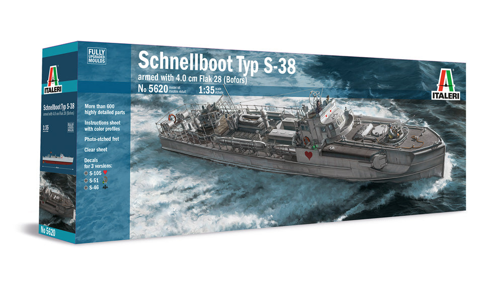 Schnellboot S-38b (Plastic model) - HobbySearch Military Model Store