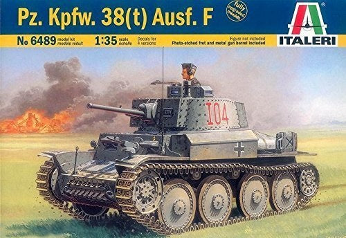 1/35 Pz.Kpfw 38(t) Ausf. F – Cyber Hobby